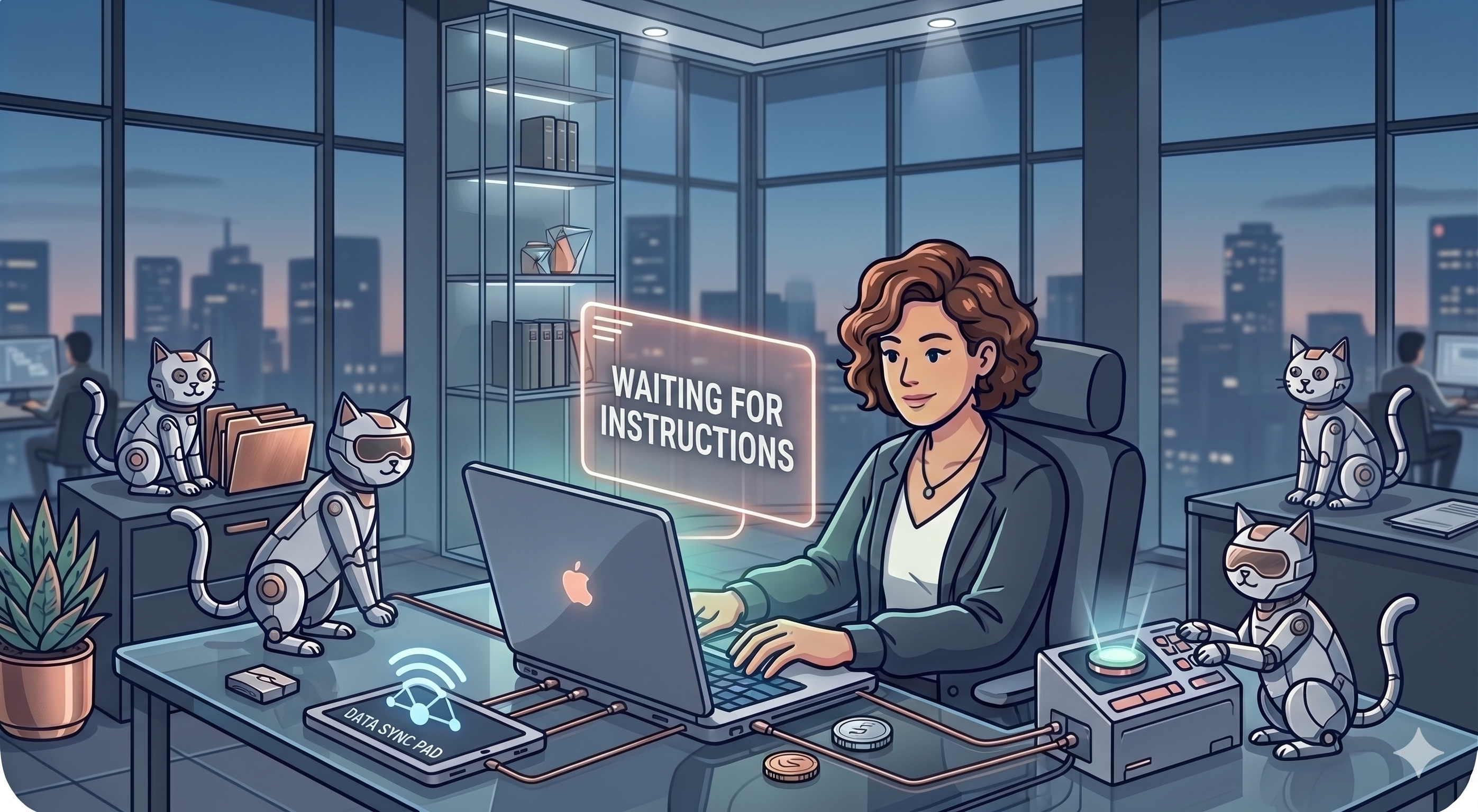 AI runs the go-to-market, I approve and decide